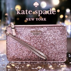Storybook Kate Spade Glitter Wristlet